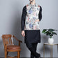 Men's Digital Print and Zari Work Nehru Jacket With Kurta Pyjama Set