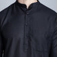 Men's Digital Print and Zari Work Nehru Jacket With Kurta Pyjama Set