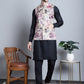 Men's Digital Print and Zari Work Nehru Jacket With Kurta Pyjama Set