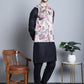 Men's Digital Print and Zari Work Nehru Jacket With Kurta Pyjama Set