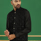 Men's Sequins Velvet Nehru Jacket