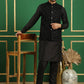 Men's Sequins Velvet Nehru Jacket