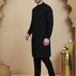 Embossed Nehru Jacket with Solid Kurta Set for Men ( JOKPWC 592B 4133 Grey )