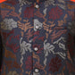 Embroidered Nehru Jacket With Solid Kurta Pyjama ( JOKPWC 592N 4127 Navy )