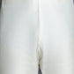 Men's Solid Nehru Jacket with White Kurta & Churidar ( JOKPWC 592W 4046Black )