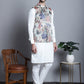 Men's Digital Print and Zari Work Nehru Jacket With Kurta Pyjama Set