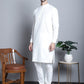 Men's Digital Print and Zari Work Nehru Jacket With Kurta Pyjama Set