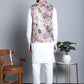Men's Digital Print and Zari Work Nehru Jacket With Kurta Pyjama Set