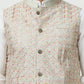 Embroidered With Sequin Silk Blend Nehru Jacket