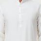 Embroidered Nehru Jacket With Solid Kurta Pyjama Set