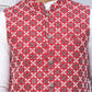Embroidered Nehru Jacket With Solid Kurta Pyjama Set