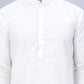 Embroidered Nehru Jacket With Solid Kurta Pyjama Set
