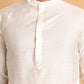 Men's Velvet Nehru Jacket With Solid Kurta Pyjama ( JOKPWC 592W 4118Black )