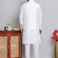 Embroidered Nehru Jacket With Solid Kurta Pyjama ( JOKPWC 592W 4121Green )