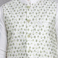 Embroidered Nehru Jacket With Solid Kurta Pyjama ( JOKPWC 592W 4121Green )