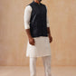 Nehru Jacket with Kurta Pyjama for Men ( JOKPWC 592W 4135 Navy )