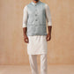 Nehru Jacket with Kurta Pyjama for Men ( JOKPWC 592W 4135 Sky )