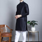 Men's Printed Nehru Jacket With Kurta Pyjama Set