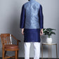 Men's Printed Nehru Jacket With Kurta Pyjama Set