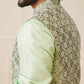 Men's Woven Design Nehru Jacket