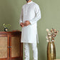 Woven Design Nehru Jacket With Solid Kurta Pyjama for Men ( JOKPWC 636W 4005Green )