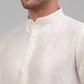 Men's Embroidered Nehru Jacket With Solid Kurta Pyjama Set.