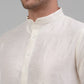 Men's Embroidered Nehru Jacket With Solid Kurta Pyjama Set.