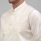 Men's Embroidered Nehru Jacket With Solid Kurta Pyjama Set.