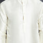Men's Sequins and Embroidred Nehru Jacket With Solid Kurta Pyjama ( JOKPWC 636W 4096Yellow )