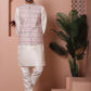 Sequins and Printed Nehru Jacket With Solid Kurta Pyjama