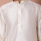 Sequins and Printed Nehru Jacket With Solid Kurta Pyjama