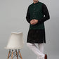 Sequin and Embroidered Nehru Jacket With Kurta Pyjama [FF] E102-E1302