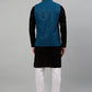 Sequin and Embroidered Nehru Jacket With Kurta Pyjama [FF] E102-E1302