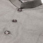 Men's Kurta Pyjama With Grey Solid Nehru Jacket (JOKPWC B-F 4033 F )