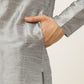 Men's Printed Nehru Jacket and Kurta Pyjama Set
