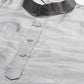 Men's Woven Design Nehru Jacket and Kurta Pyjama Set ( JOKPWC S-D 4020 Blue )