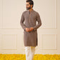Sequin Embroidered Pure Cotton Kurta with Pyjamas