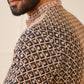 Sequin Embroidered Pure Cotton Kurta with Pyjamas