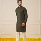 Sequin Embroidered Pure Cotton Kurta with Pyjamas