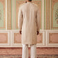 Sequin Embroidered Cotton Kurta with Pyjamas
