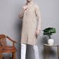 Sequin Embroidered Pure Cotton Kurta with Pyjamas