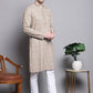 Sequin Embroidered Pure Cotton Kurta with Pyjamas