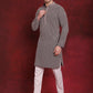 Sequin Embroidered Pure Cotton Kurta with Pyjamas