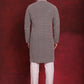 Sequin Embroidered Pure Cotton Kurta with Pyjamas
