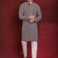 Sequin Embroidered Pure Cotton Kurta with Pyjamas