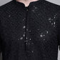 Sequin Embroidered Pure Cotton Kurta with Pyjamas