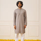 Sequin Embroidered Pure Cotton Kurta with Pyjamas
