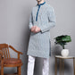 Sequin Embroidered Silk Blend Kurta with Pyjamas