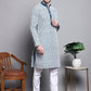 Sequin Embroidered Silk Blend Kurta with Pyjamas