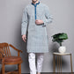 Sequin Embroidered Silk Blend Kurta with Pyjamas